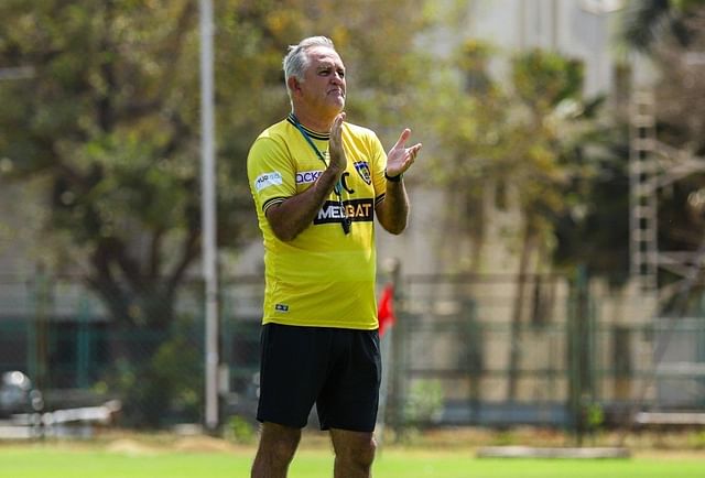 Chennaiyin FC head coach Owen Coyle reacts to securing playoff spot ...