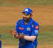[Watch] "World Cup me selection ke liye push karna hai" - Rohit Sharma teases Dinesh Karthik in viral video from MI vs RCB IPL 2024 match