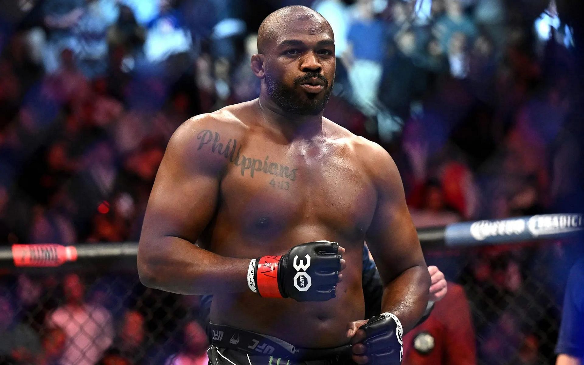 Jon Jones (pictured) currently under investigation for alleged death threats [Photo Courtesy of Getty Images]