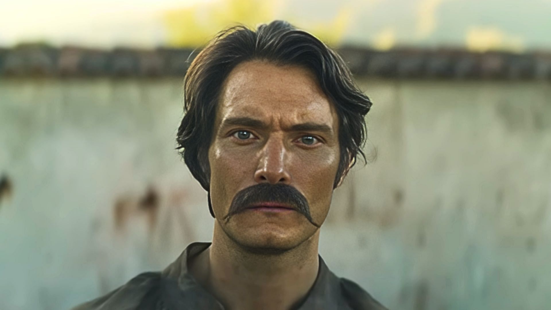 The teaser for One Hundred Years of Solitude introduces Claudio Cata&ntilde;o as Colonel Aureliano Buend&iacute;a (Image via YouTube/Netflix, 0:26)