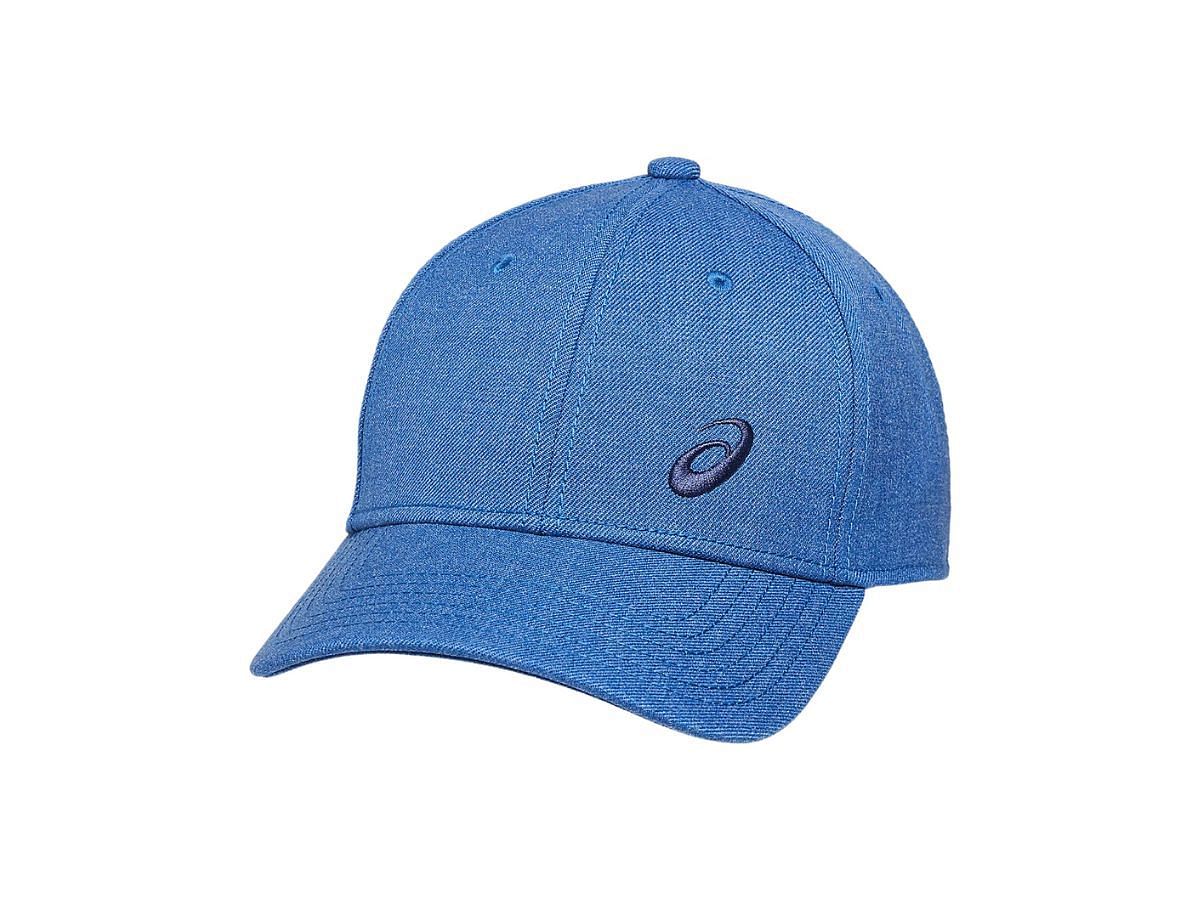 Asics headwear: Spiral logo cap (Image via Asics)