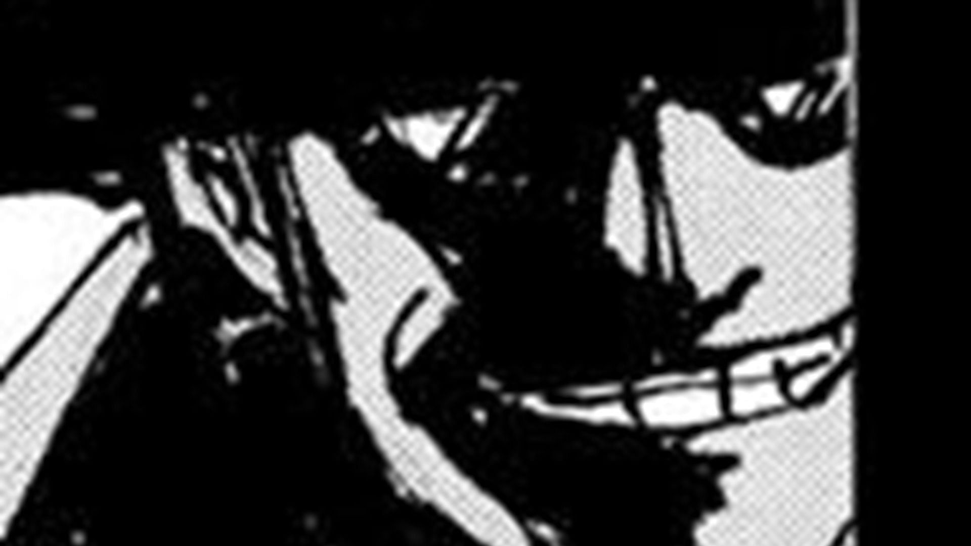 Ochoku&#039;s silhouette in One Piece chapter 1096 (Image via Shueisha)