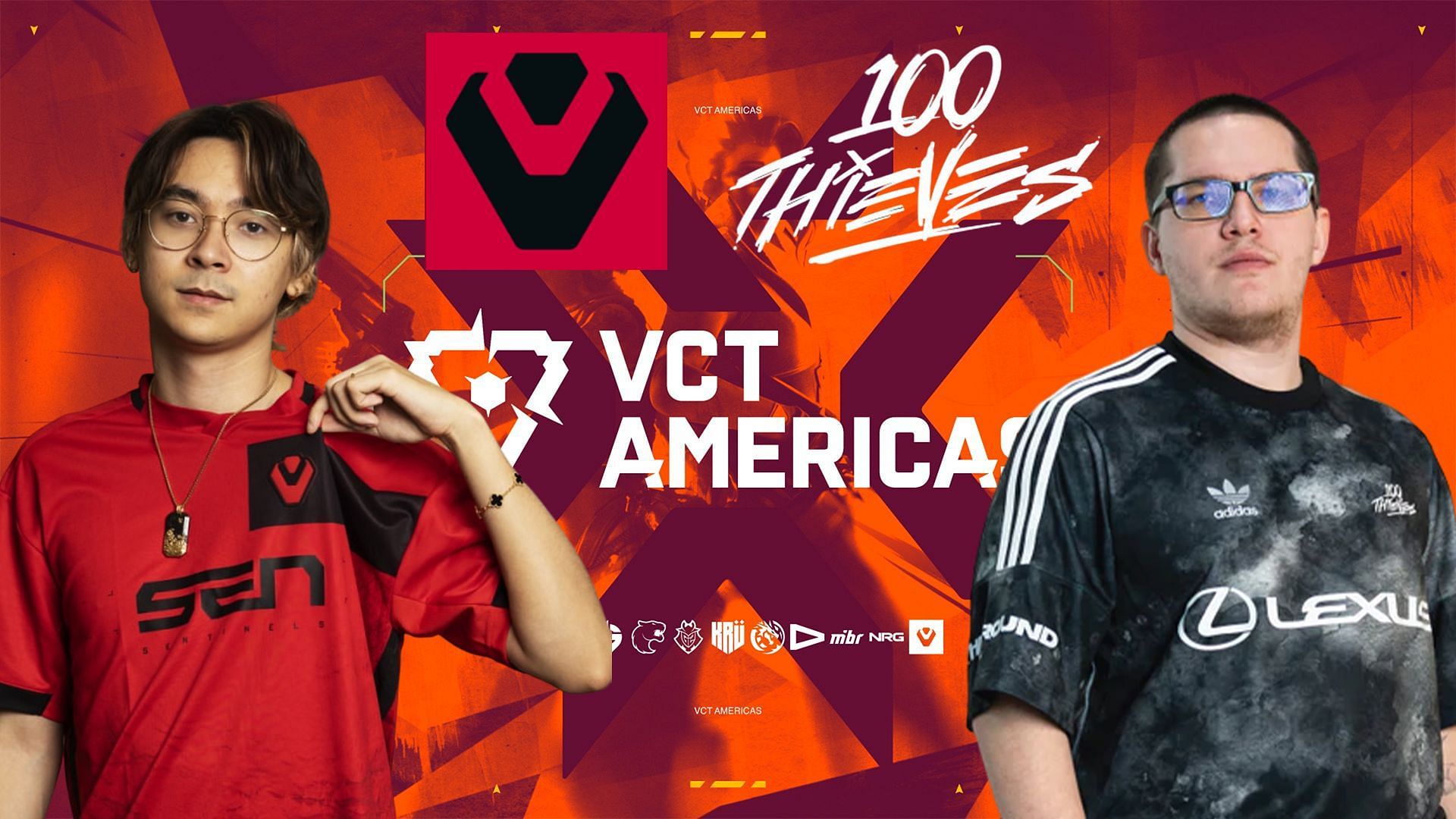 Sentinels vs 100 Thieves at VCT Americas 2024 Stage 1 (Image via Riot Games || Sentinels || 100 Thieves)