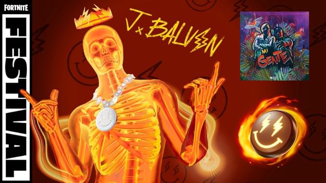 "They're literally just selling a recolor for 1,500 V-Bucks": Fortnite community outraged by Inferno Skeleton Balvin skin