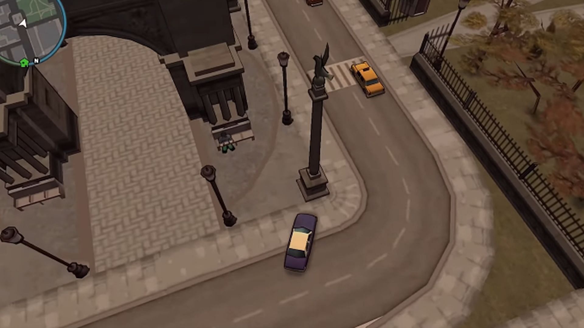 Chinatown Wars has comic book-like visuals (Image via YouTube/GTA Series Videos)