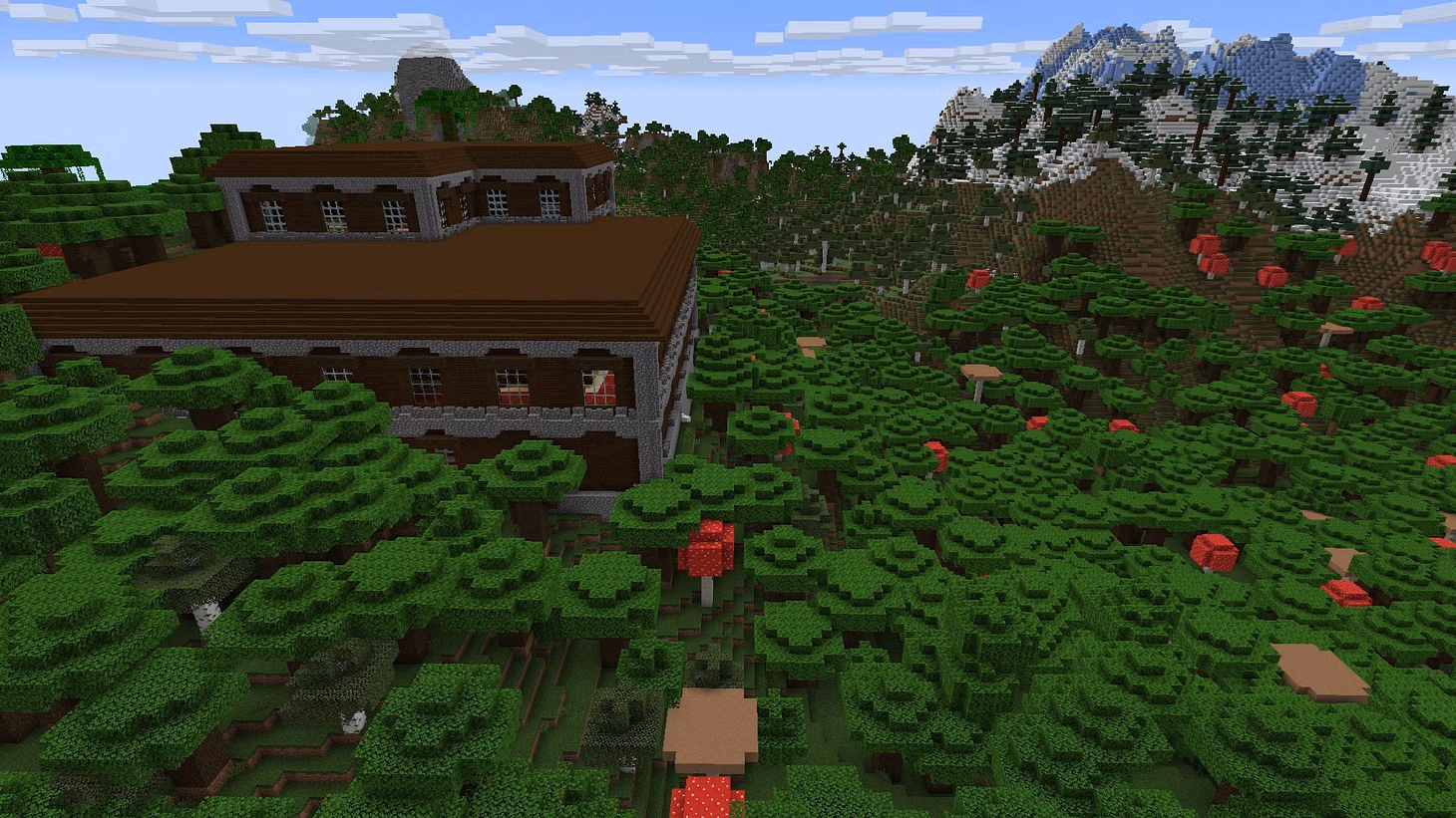 Minecraft Mansion Seed Xbox One 2019 Infinite World 10 best Minecraft mansion seeds