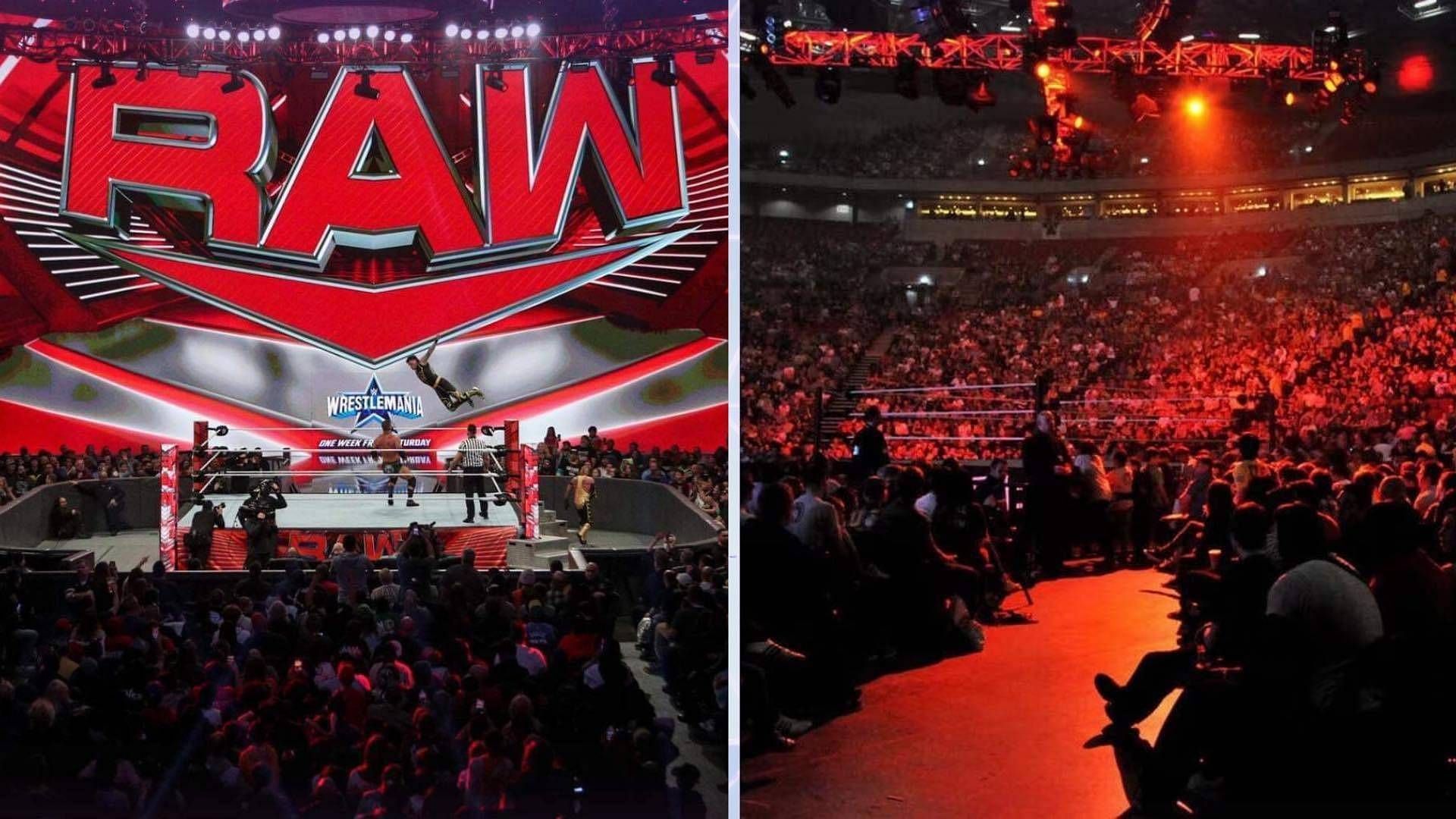 WWE RAW arena