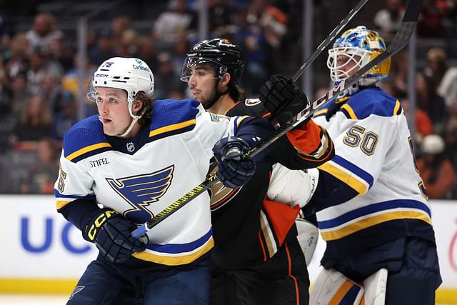 St Louis Blues v Anaheim Ducks