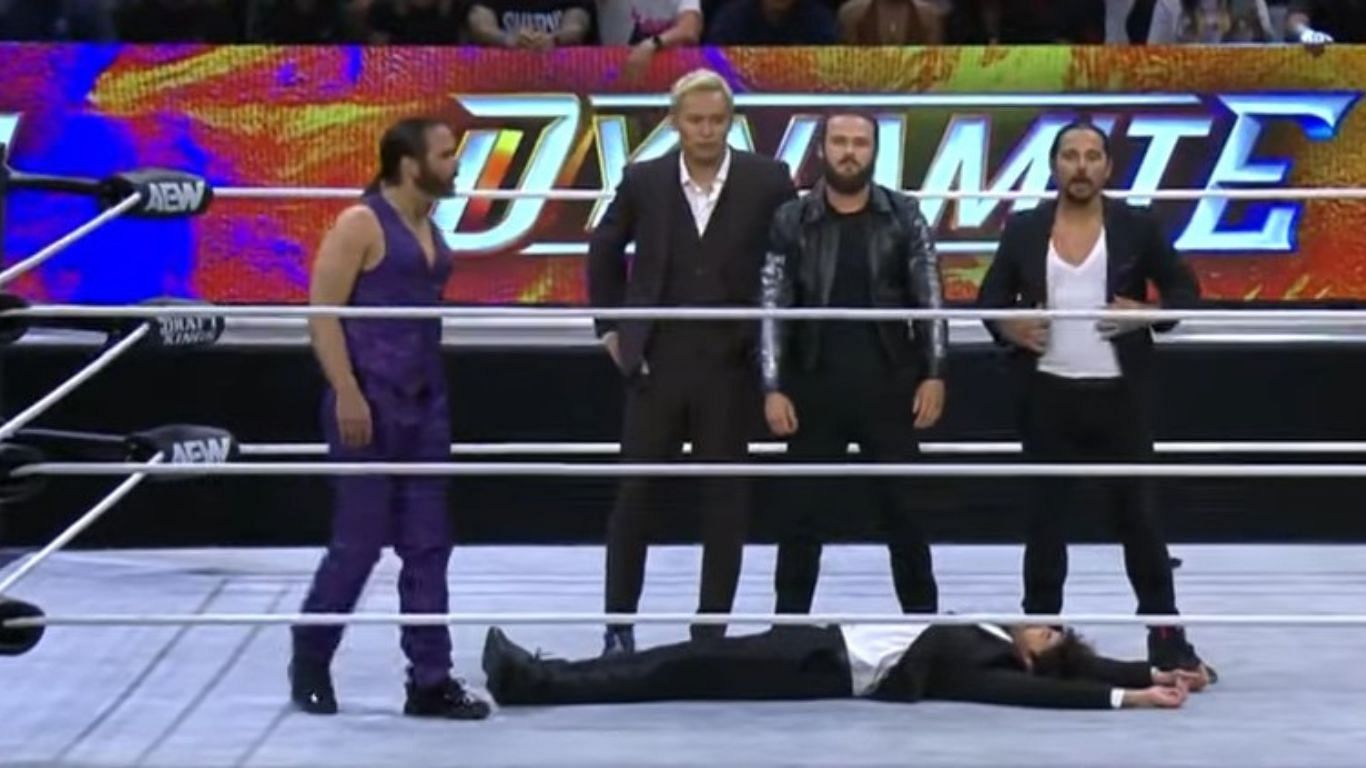 Tony Khan was taken out by The Elite this past week on AEW Dynamite