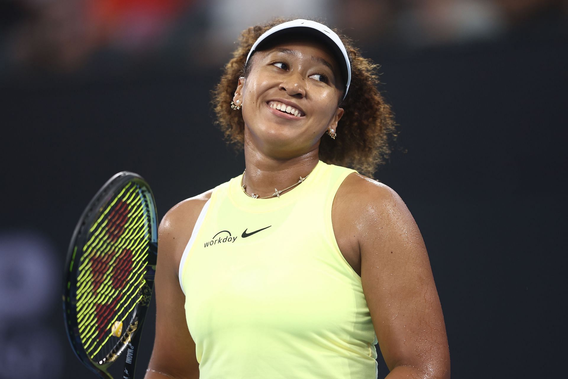 Naomi Osaka at the 2024 Brisbane International