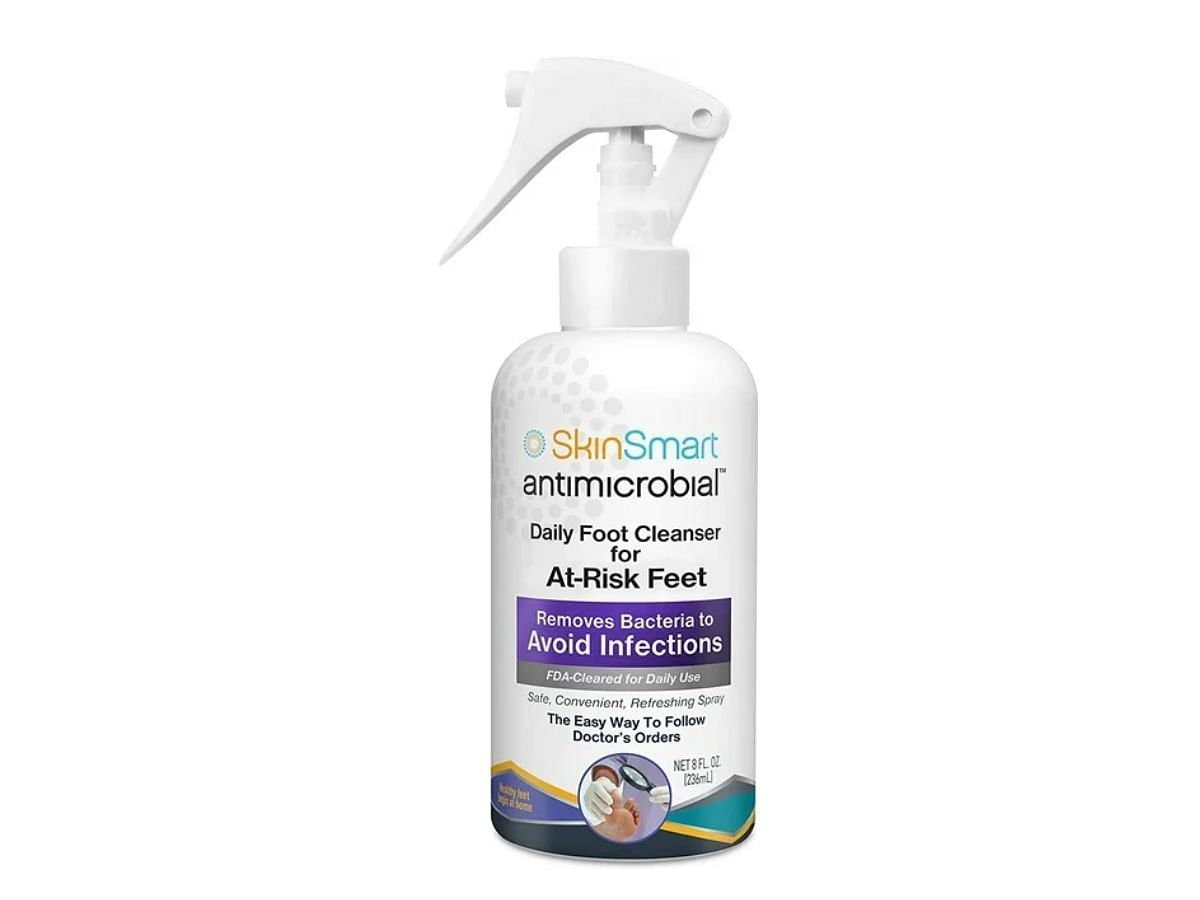 SkinSmart Daily Foot Cleanser for At-Risk Feet (Image via Walmart)