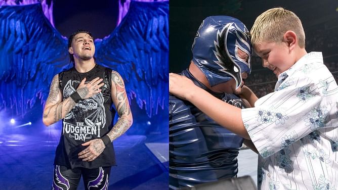 42-year-old WWE star says Dominik Mysterio is his step-son now; Rey Mysterio introduced them