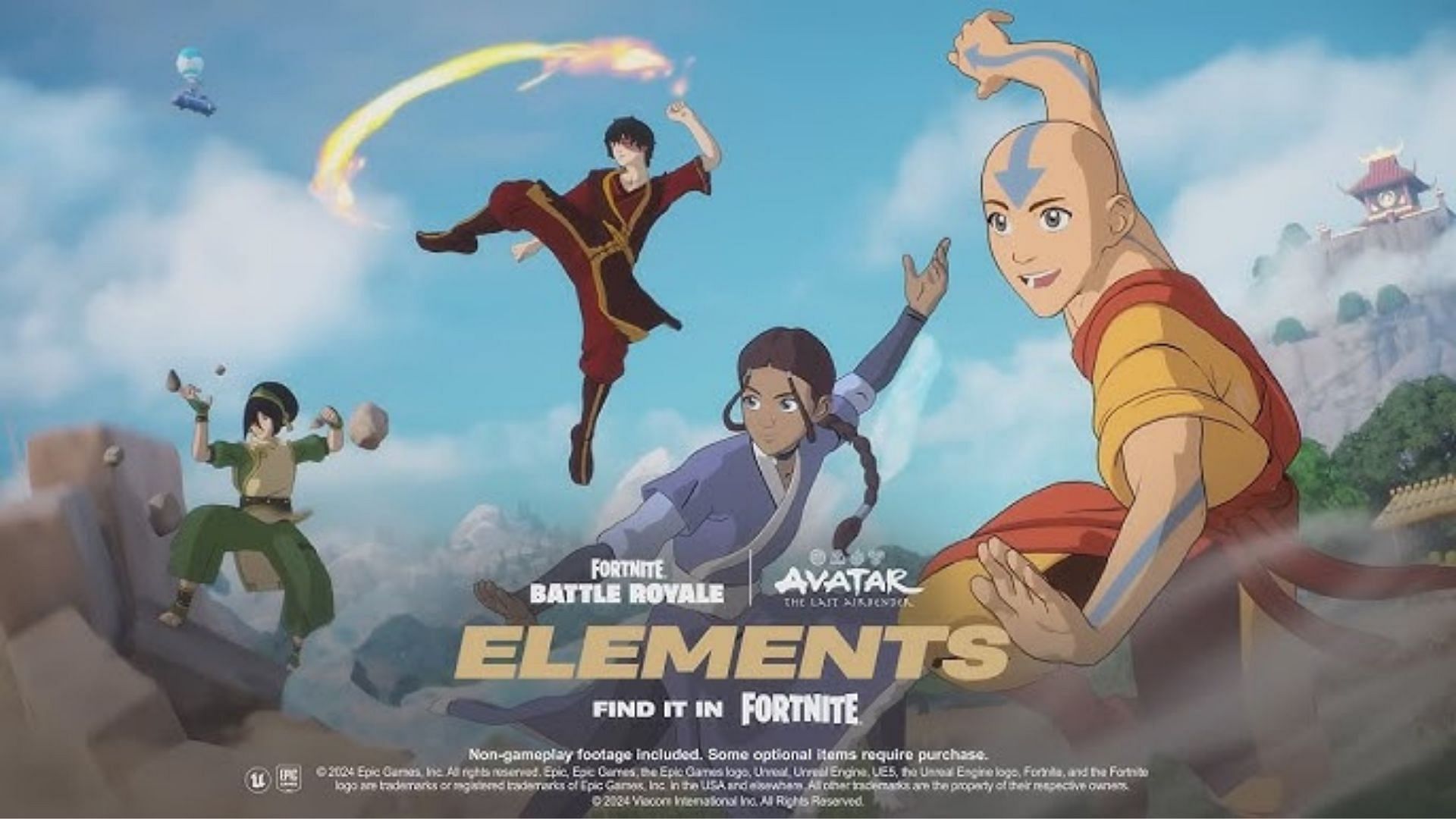 When does Fortnite x Avatar The Last Airbender collaboration end?