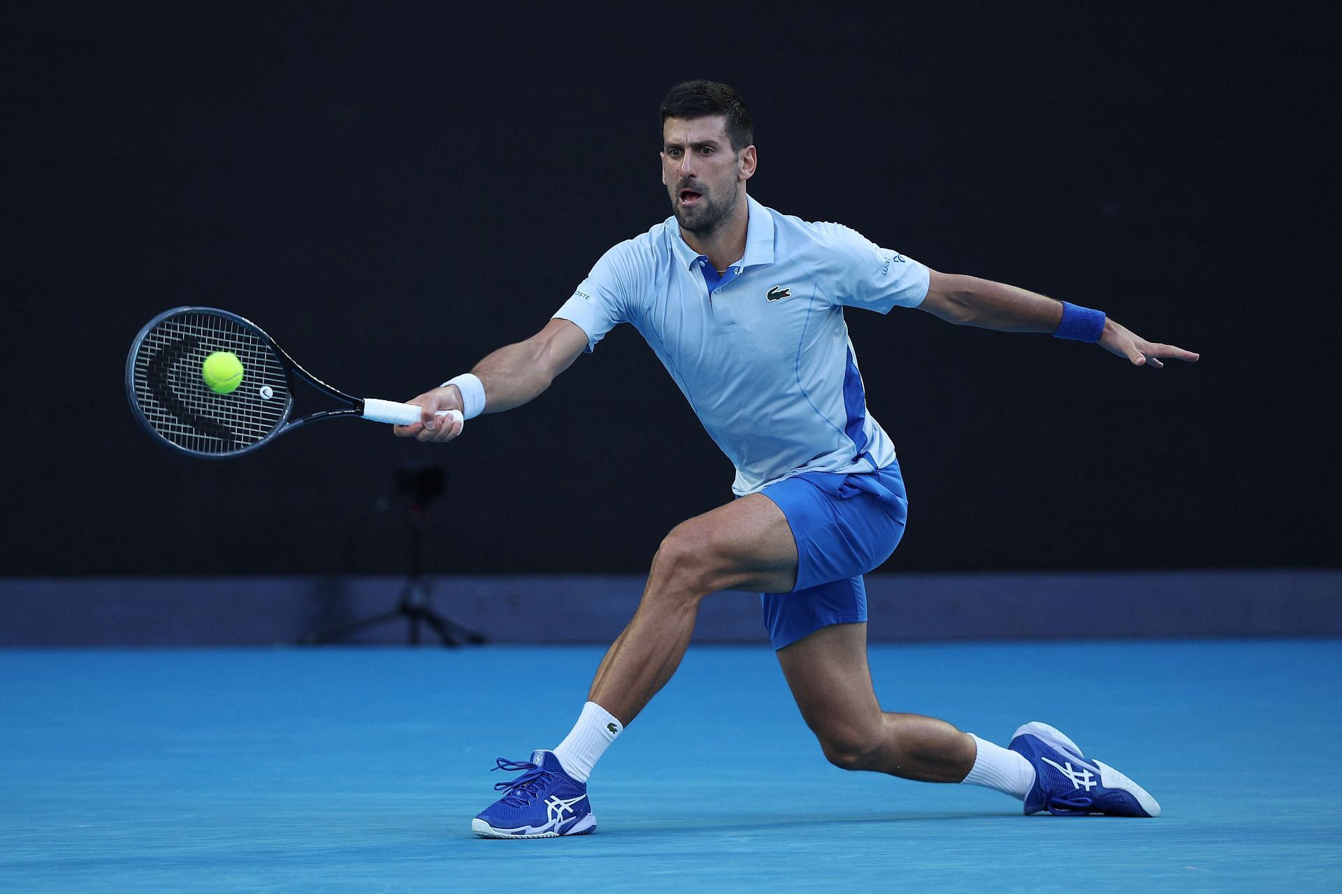 Novak Djokovic at the Australian Open 2024