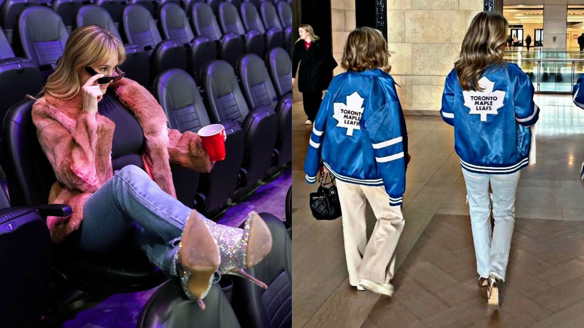 Lexi Brown on Leafs WAG Jackets