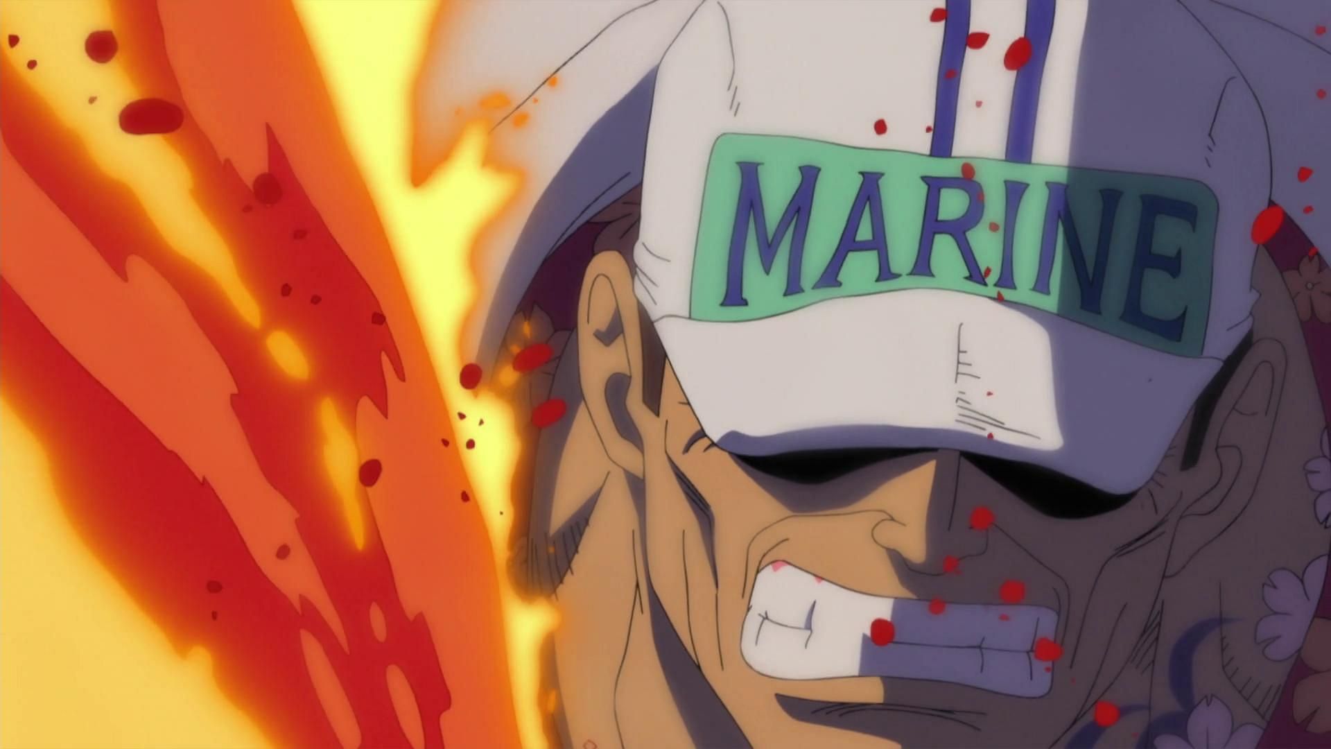 The Mag-Mag Fruit as seen in One Piece (Image via Toei Animation)