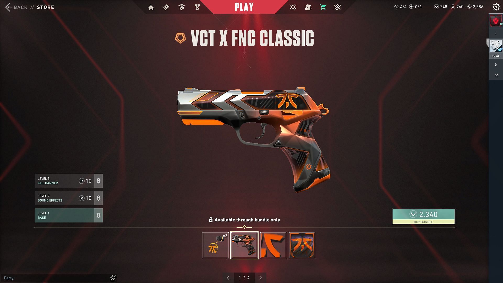 Fnatic&#039;s Classic skin (Image via Riot Games)