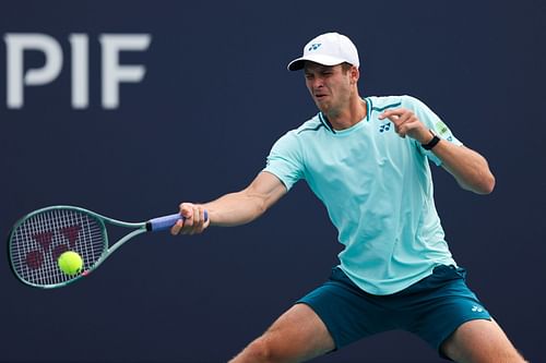 Hubert Hurkacz at the 2024 Miami Open