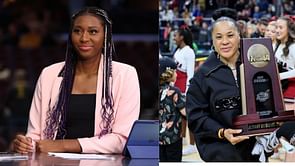 "Proud of your professionalism": South Carolina HC Dawn Staley beams with pride during post-game interview with former Gamecock Aliyah Boston
