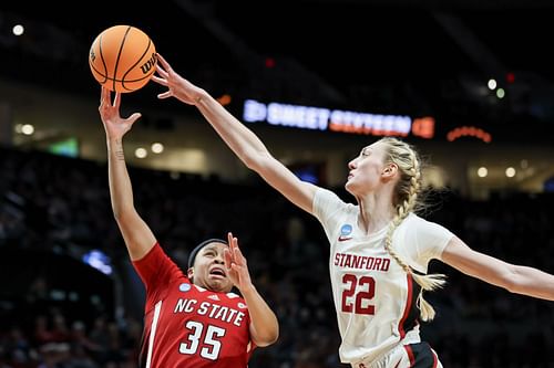 Brink averaged 17.4 points, 11.9 rebounds and 3.7 blocks per game for Stanford in the 2023-24 season.