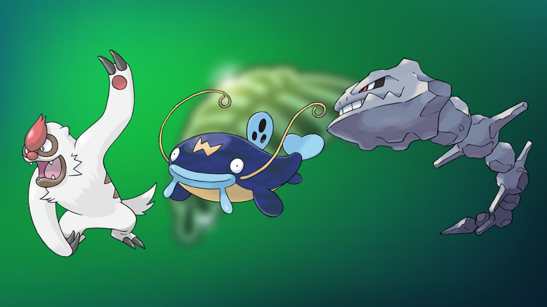 Whiscash, Vigoroth, and Shadow Steelix (Image via TPC)