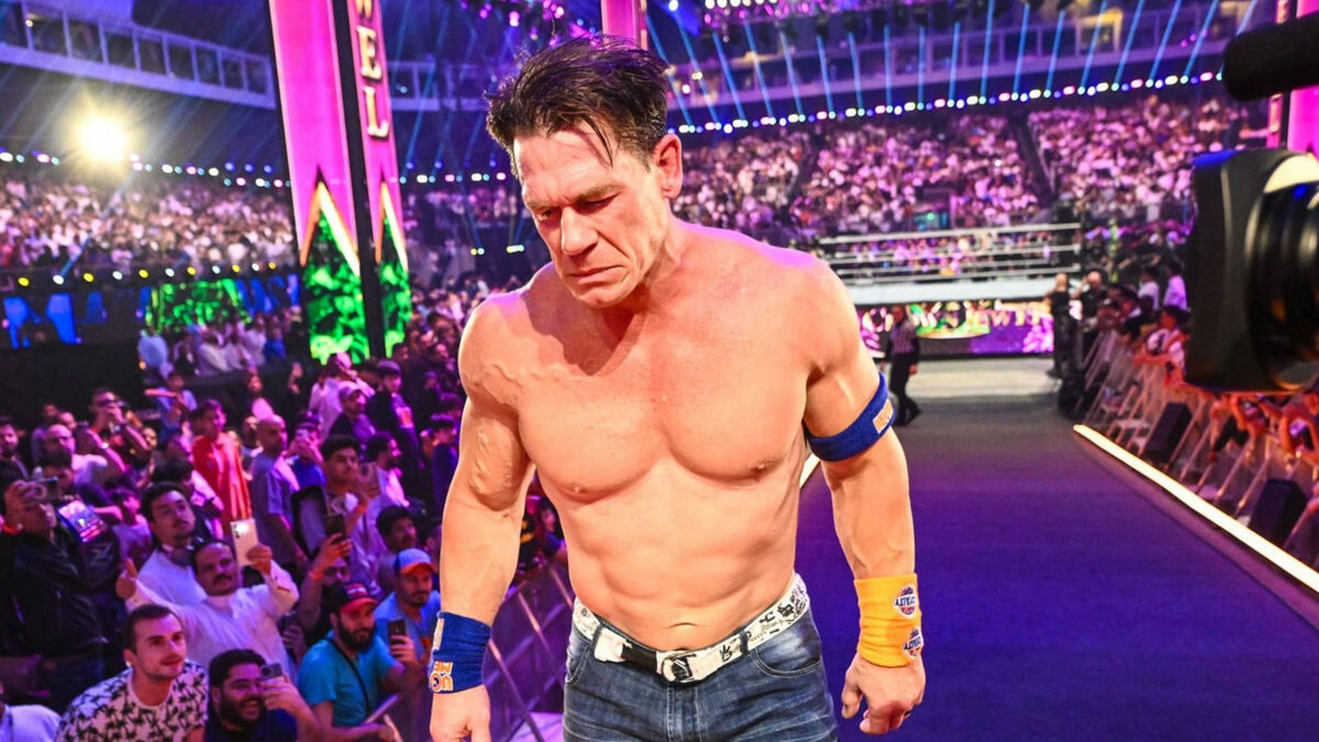 John Cena appeared at WWE WrestleMania XL