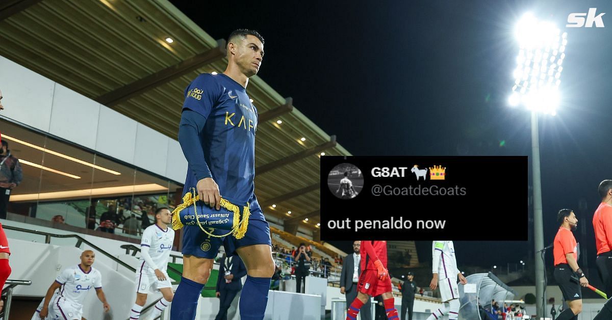 Fans react as Cristiano Ronaldo draws a blank in Al Nassr