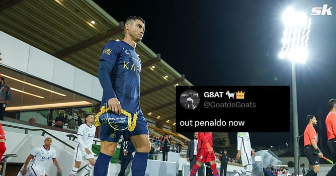 "Messi is so much better", "Out Penaldo now" - Fans react as Cristiano Ronaldo draws a blank in Al-Nassr's win over Al-Khaleej
