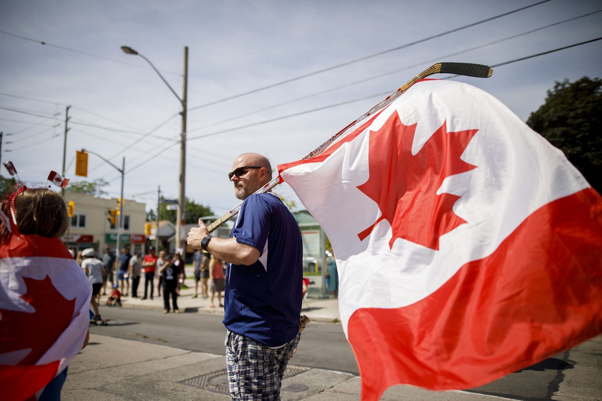 Toronto Celebrates Canada Day With Parade And Fireworks
