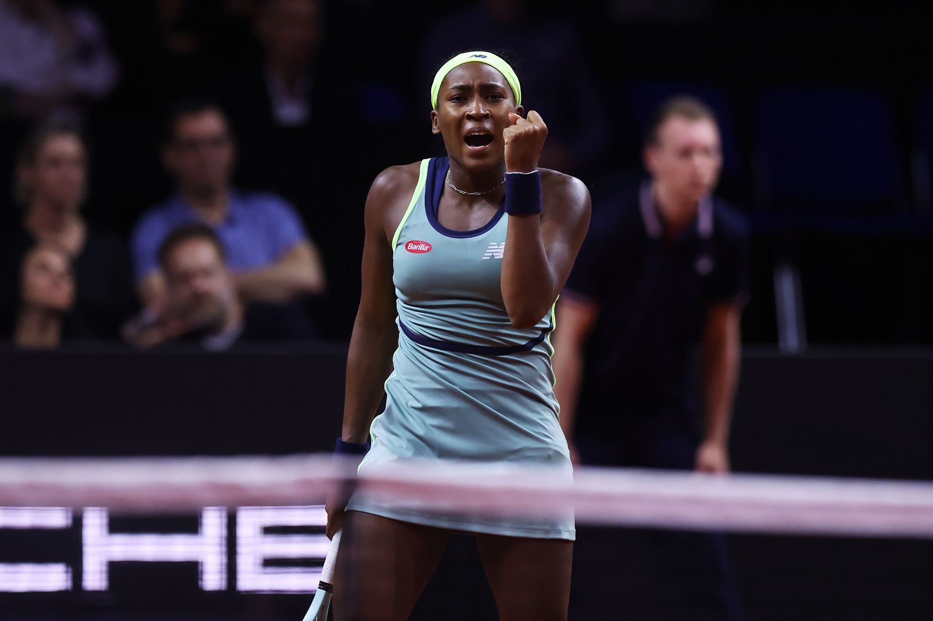 Coco Gauff at the 2023 Porsche Tennis Grand Prix Stuttgart