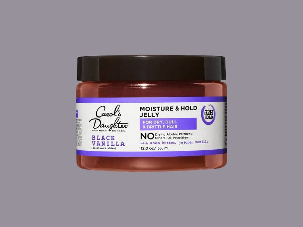 The Black Vanilla moisture and hold hair jelly (Image via Carol&#039;s Daughter)