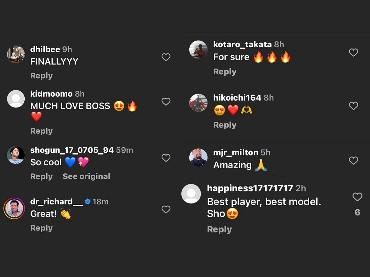 More reactions from the social media users (Image via Instagram/@boss)