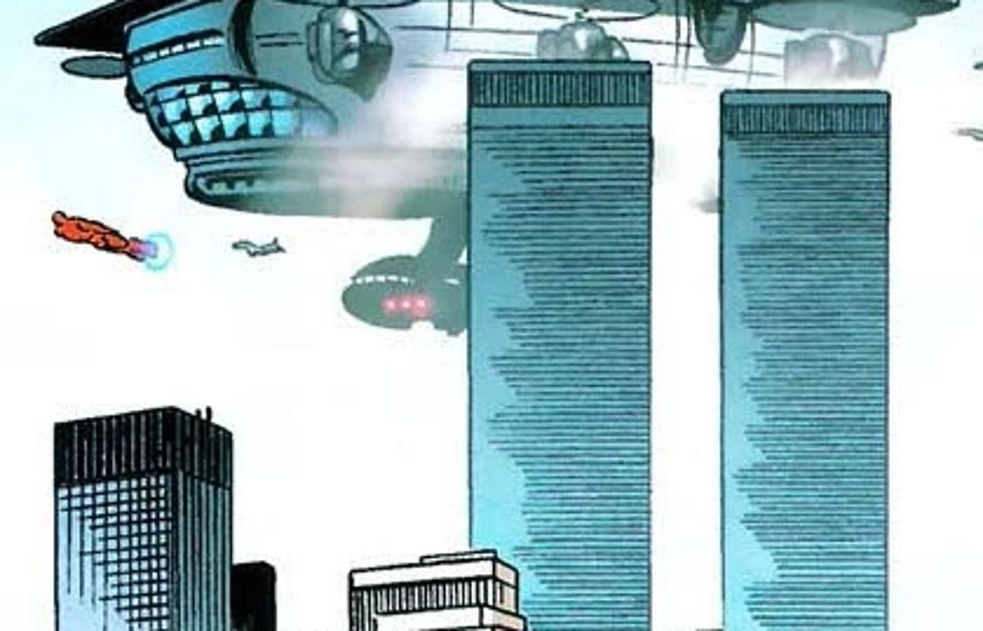 Did Marvel Comics address the 9/11 attack? Explained (Image via Marvel Comics)