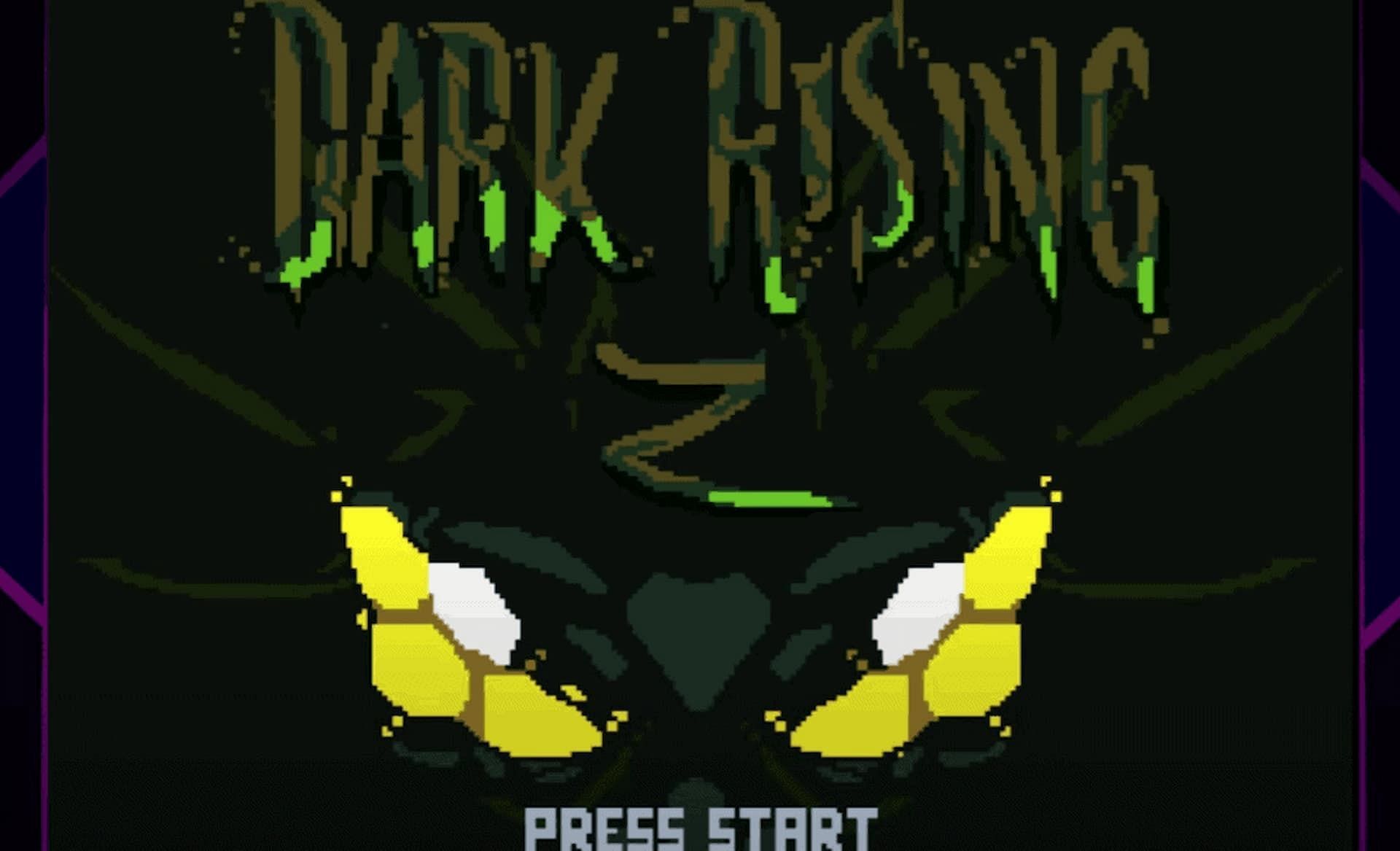 Title screen of Dark Rising (Image via DarkRisingGirl)