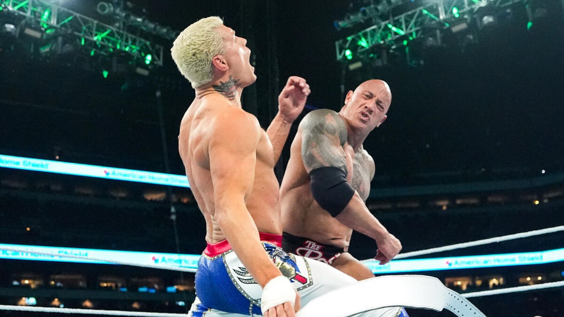 The Rock and Cody Rhodes had a brutal beatdown segment before WrestleMania 40