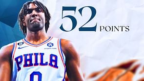 Tyrese Maxey drops career-high 52 points in OT thriller win over Spurs
