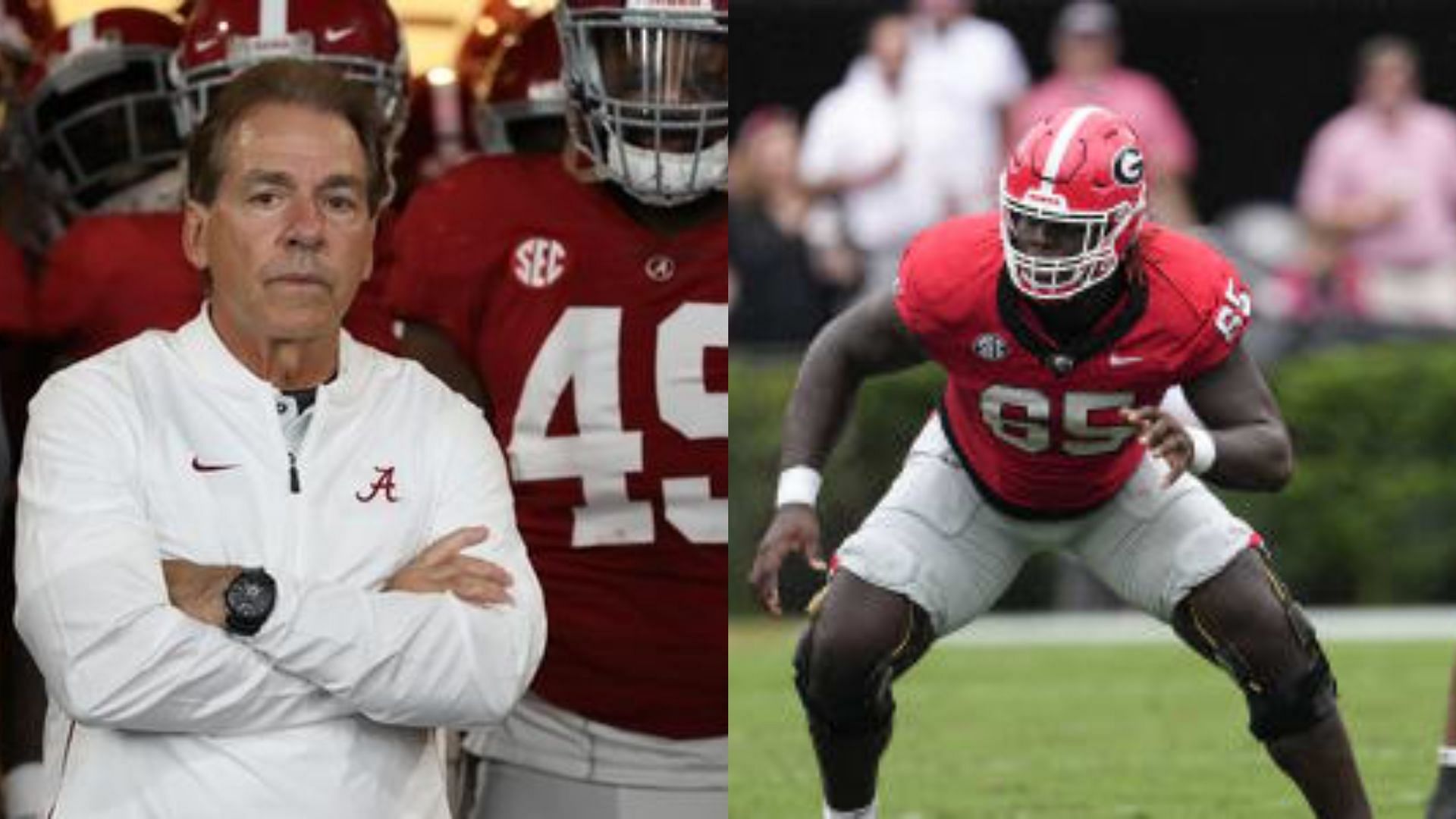 Nick Saban did not hold back his criticism for Amarius Mims