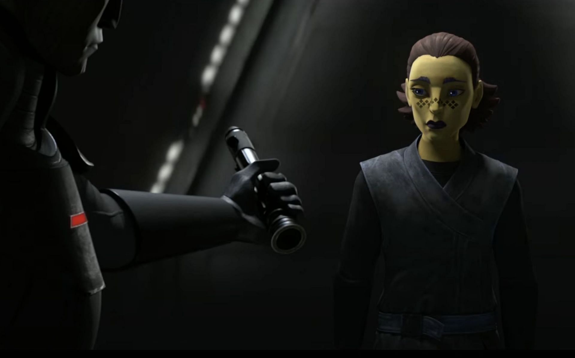 A still from the trailer of Star Wars: Tales of the Empire. (Image via Disney+)