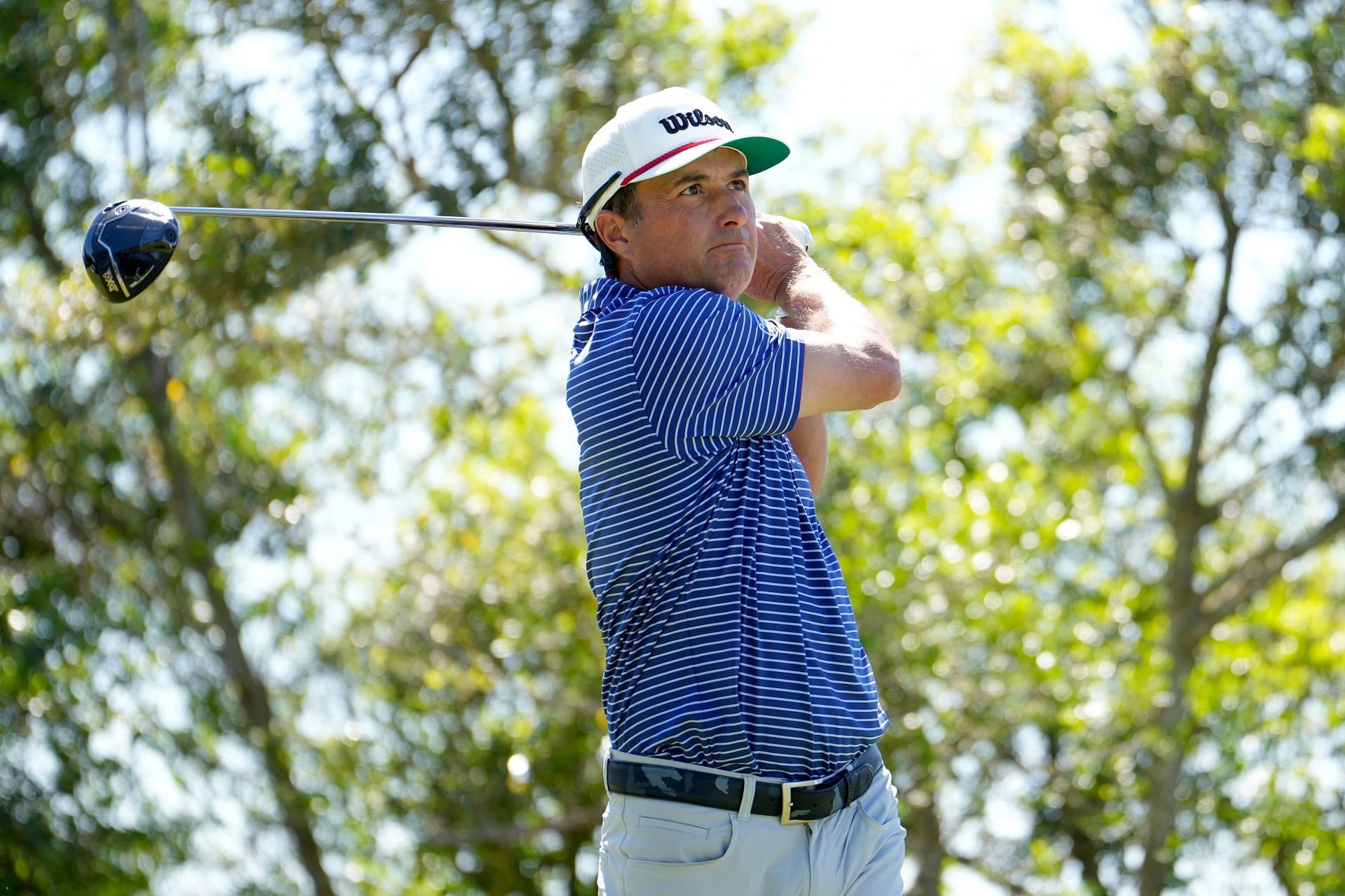 Kevin Kisner during the Valero Texas Open, Round One