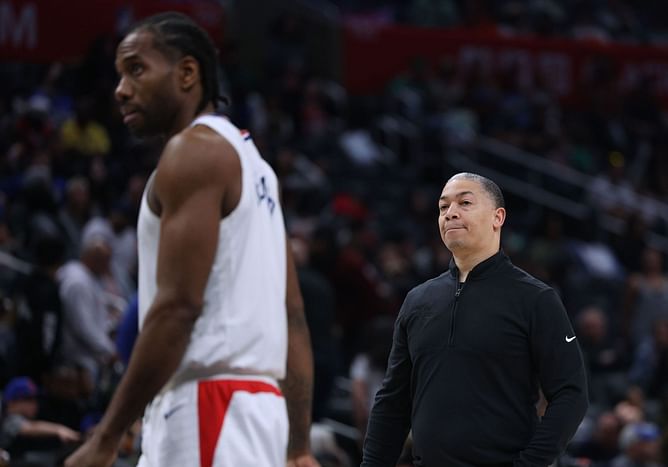 Kawhi Leonard Injury: Clippers HC Ty Lue gives alarming update on 2-time NBA Finals MVP's knee issue