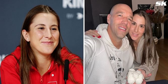 Belinda Bencic and boyfriend Martin Hromkovic welcome first baby daughter Bella