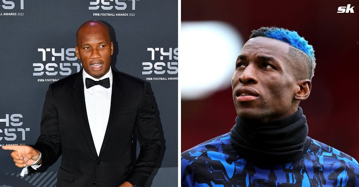 Didier Drogba looked to inspire Nicolas Jackson with an uplifting social media post.