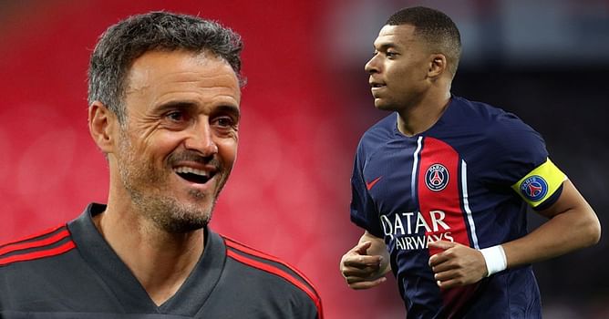 "It's exhausting" - Luis Enrique hits out at media after Kylian Mbappe's reaction to getting substituted