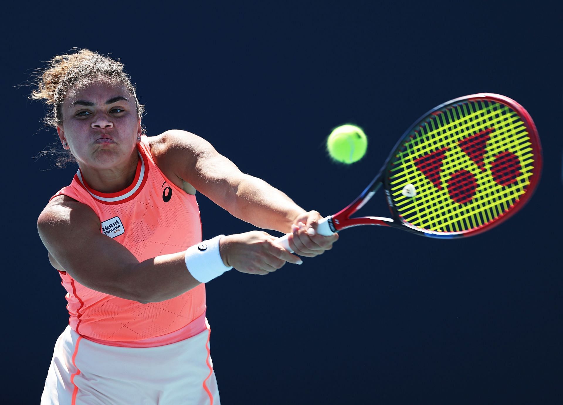 Jasmine Paolini at the 2024 Miami Open.