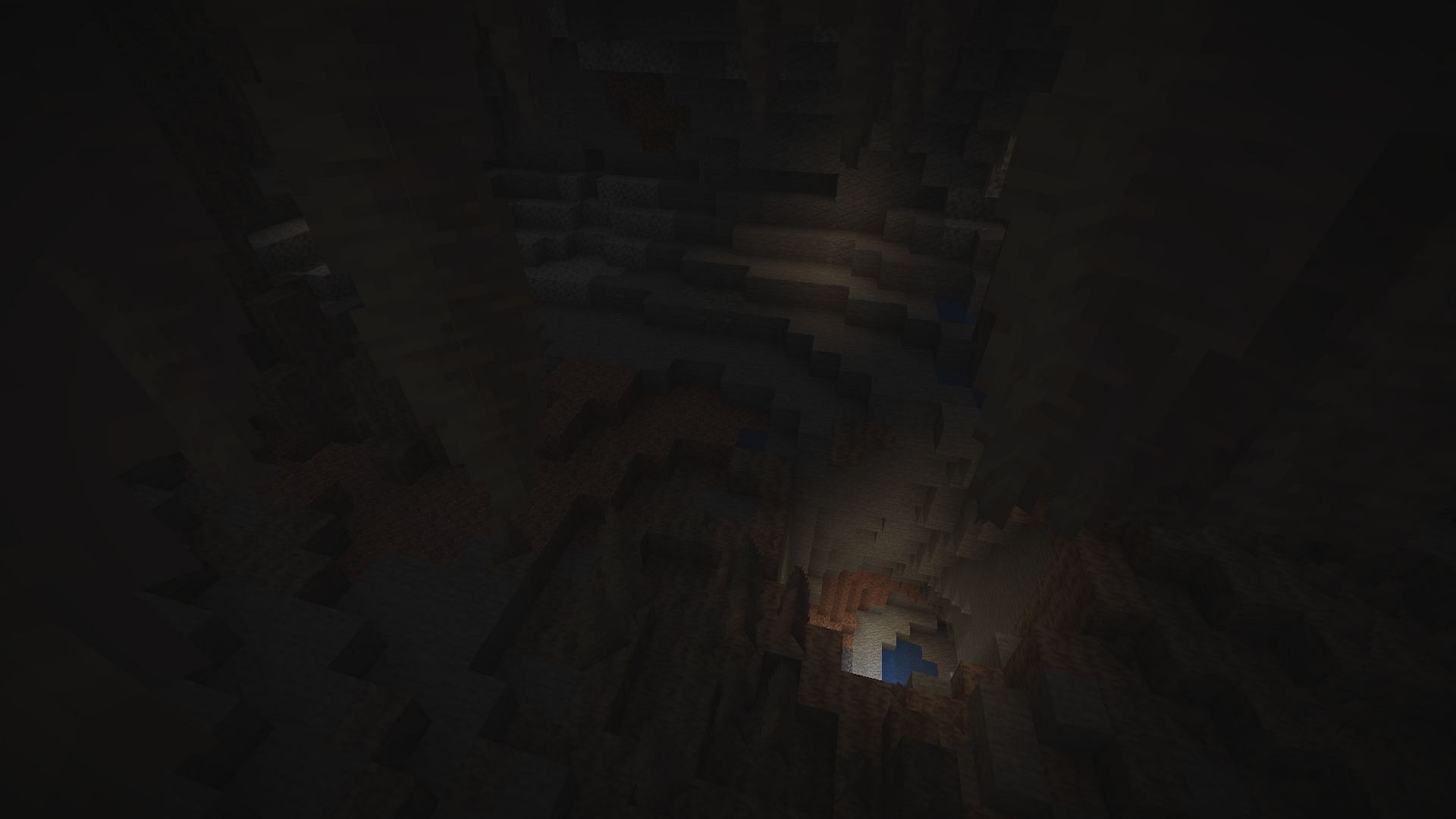 Dripstone caves often make getting deep into the ground much easier (Image via Mojang)