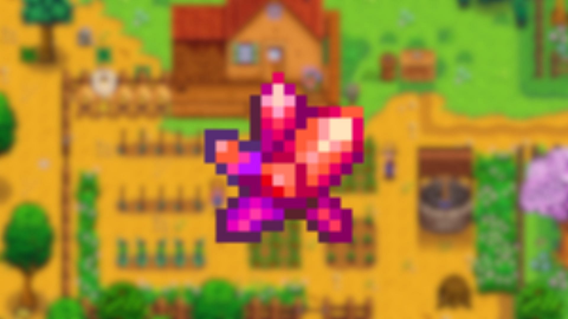 Cinder Shards are rare materials found mainly in the Volcano Dungeon (Image via ConcernedApe)