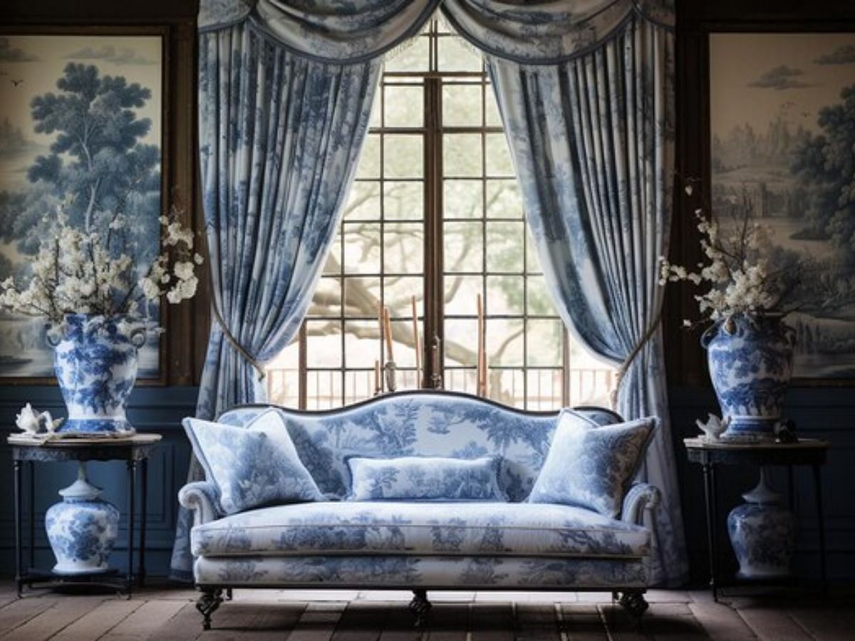 Toile home decor trend (Image via freepik.com)