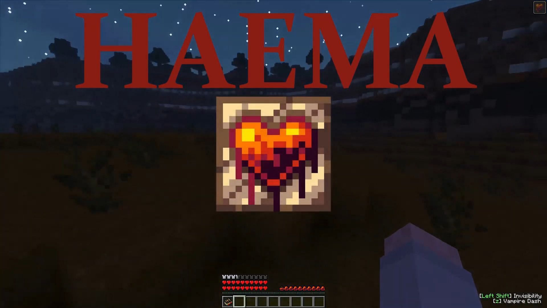Haema introduces an intriguing way to live life as a Minecraft vampire (Image via Will BL/YouTube)