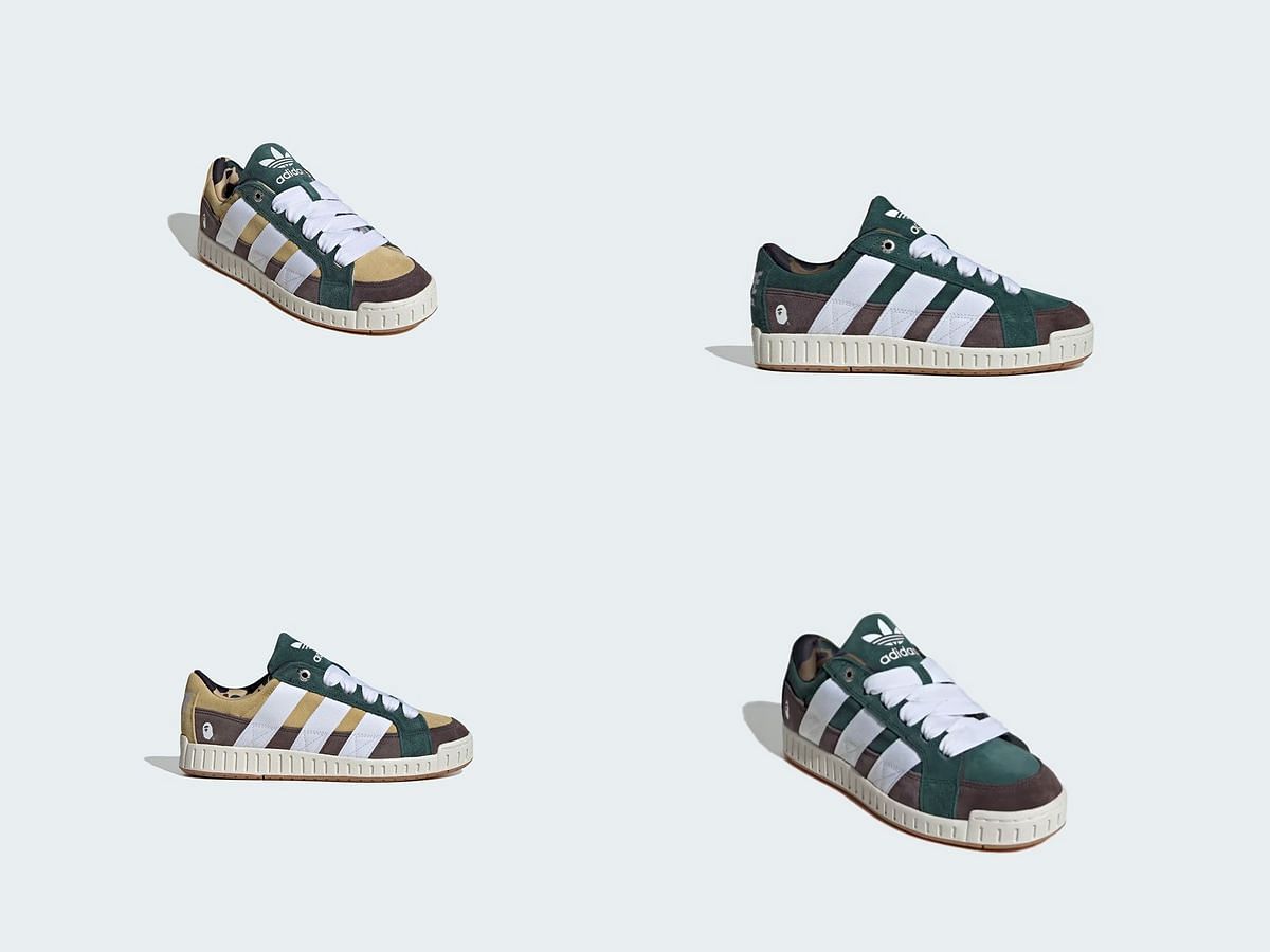 Adidas is collaborating with A Bathing Ape to release adidas N BAPE sneakers (Image via Adidas)