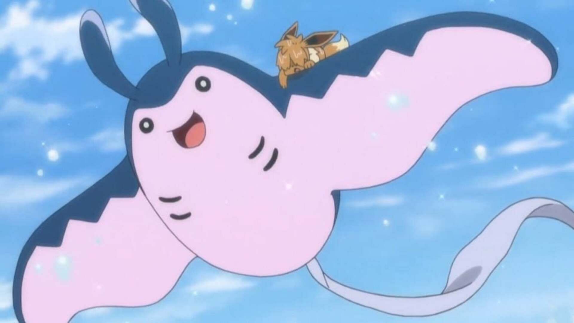 Mantine in the anime (Image via TPC)